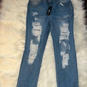 Fashion Nova Give Good Love Skinny Jeans.